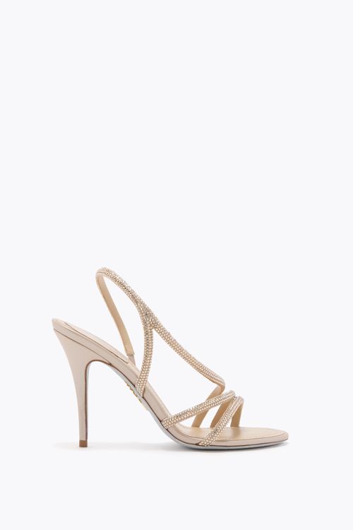 ERIN GOLD SANDAL 100