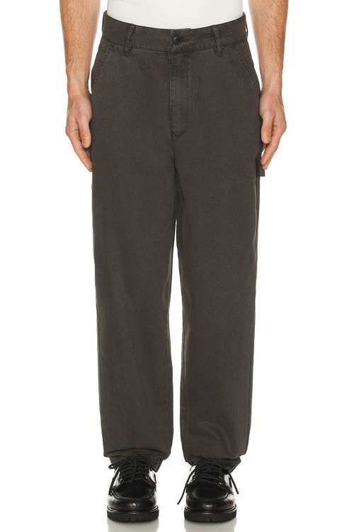 Barbour Bowland Relaxed Fit Trouser in Black - Charcoal. 30 also