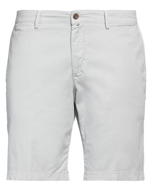 Man Shorts & Bermuda Shorts Light grey Size 38 Cotton, Elastane