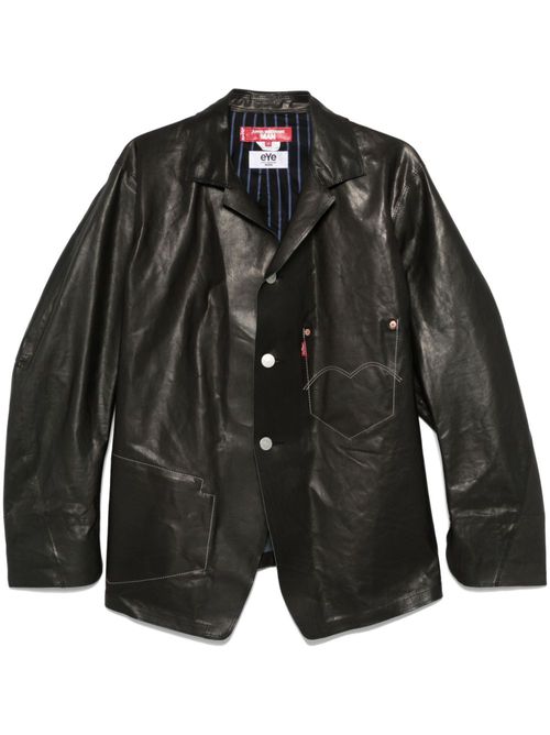 X Levis leather jacket - Black
