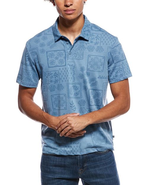 Performance Tonal Pique Polo Shirt