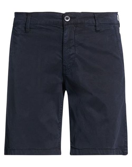 Man Shorts & Bermuda Shorts Navy Size 30 Lyocell, Cotton, Elastane
