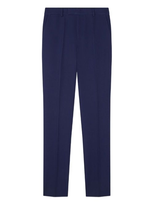Wool trousers - Blue