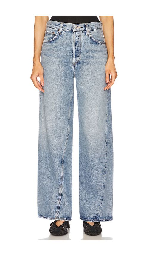 AGOLDE Twist Low Slung Baggy in Blue. - 26 also