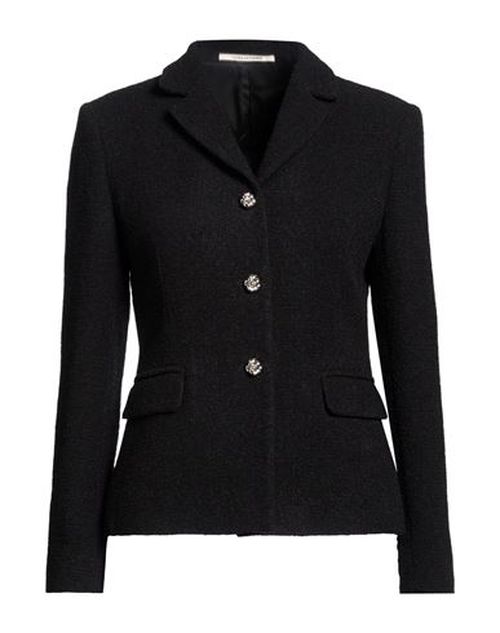 Woman Jacket Black Size 8 Virgin Wool, Polyamide