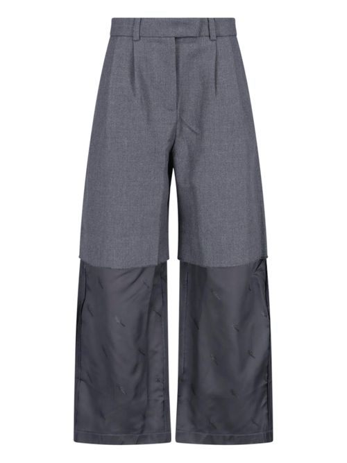 Wool-Blend Trousers