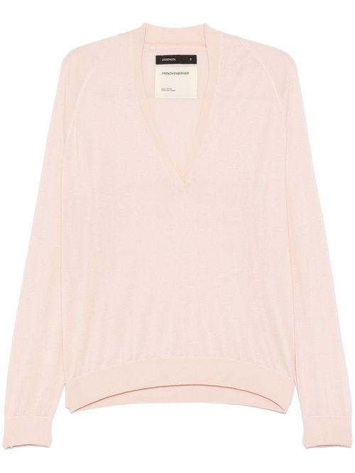 V-neck sweater - Pink