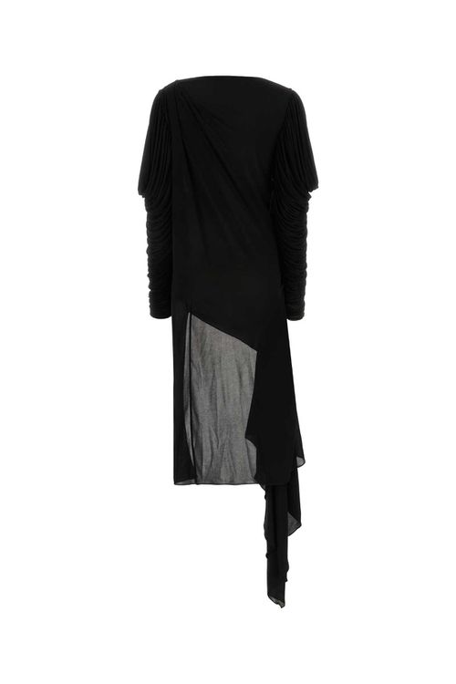 Black Crepe Dress
