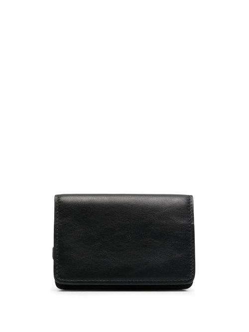Foldover-top wallet - Black