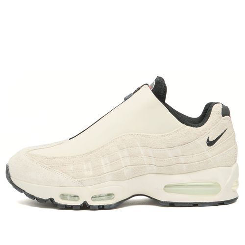 Men's Air Max 95 Zip SP Sneaker in Phantom/Black. Lt Crimson/Smoke Grey