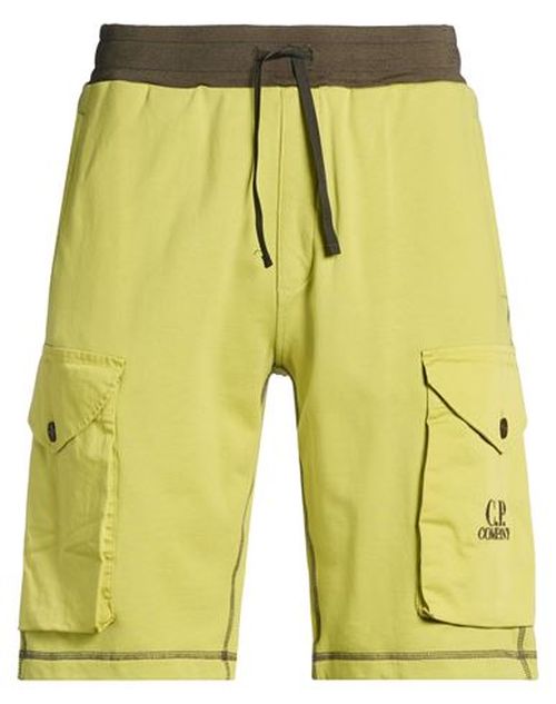 C. p. Company Man Shorts & Bermuda Shorts Lime green Size M Cotton