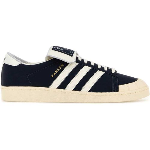 Adidas By Willy Chavarria Midnight Blue Leather Adidas By Willy Chavarria Jabbar Sneaker