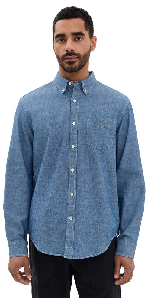 Alex Mill Mill Shirt In Washed Chambray Chambray Rinse Wash