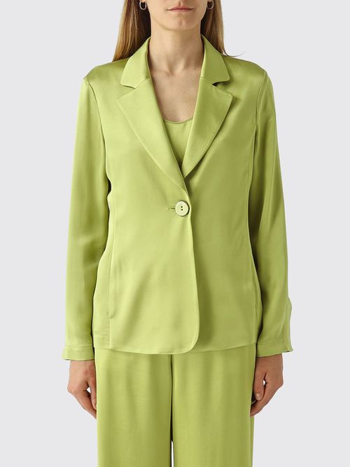 Blazer Woman color Green