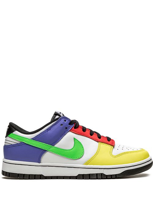Dunk Low "Green Strike" sneakers - White