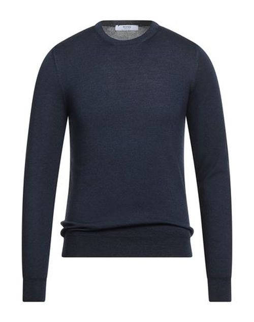 Man Sweater Midnight blue Size 36 Merino Wool