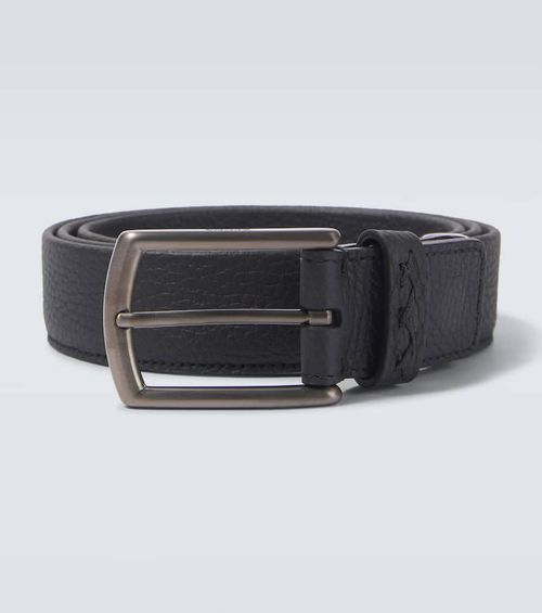 Leather belt