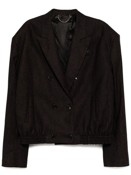 Double-breasted blazer - Black