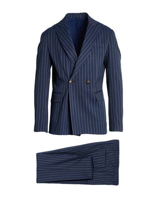 Man Suit Navy Size 42 Polyester, Viscose, Elastane