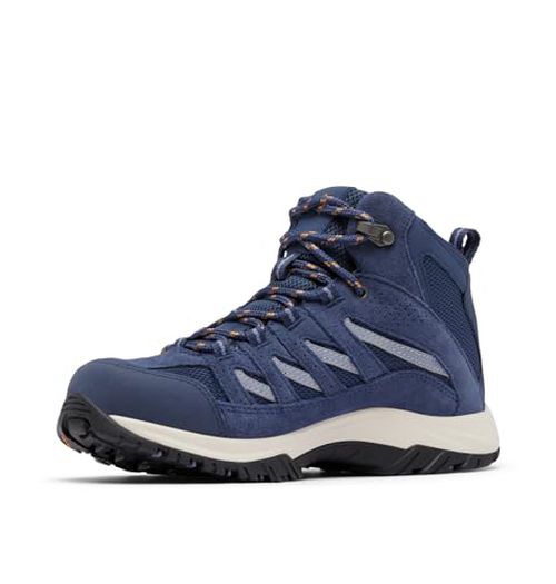 Columbia Women's Crestwood Mid Waterproof Hiking Boot Shoe, Graphite, Daredevil, 8.5