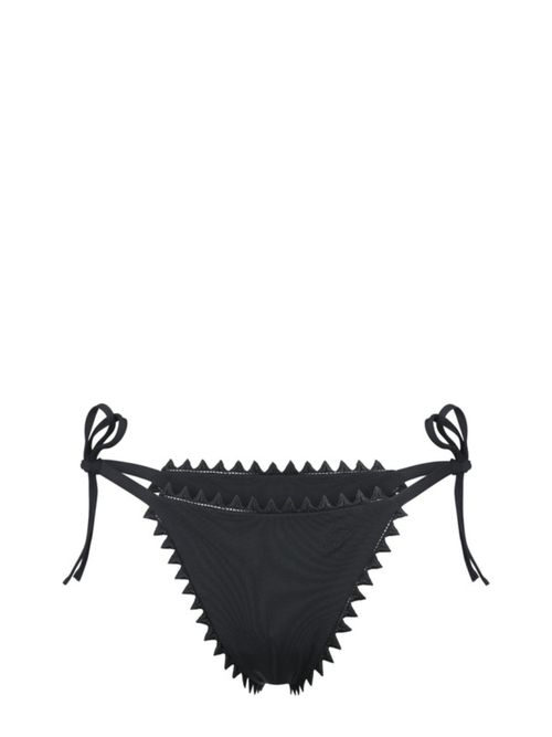 Mini Swim Briefs with Embroidered Edge and Side Ties