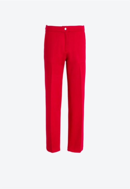 Women's Structured Straight Leg Trousers