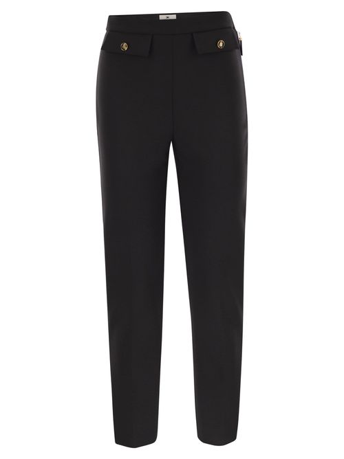 Double Crepe Trousers