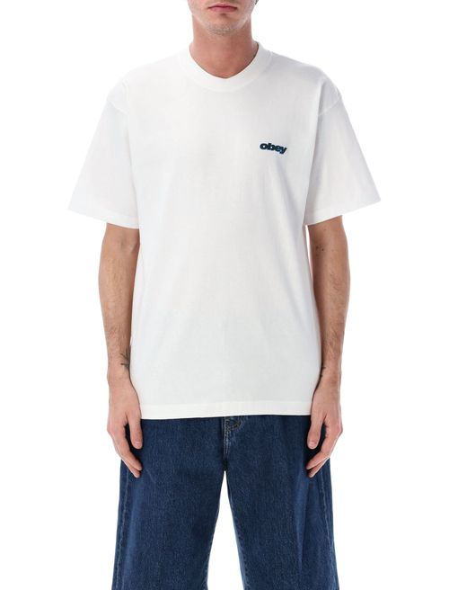 Obey Obey Lips Graphic Cotton T-Shirt