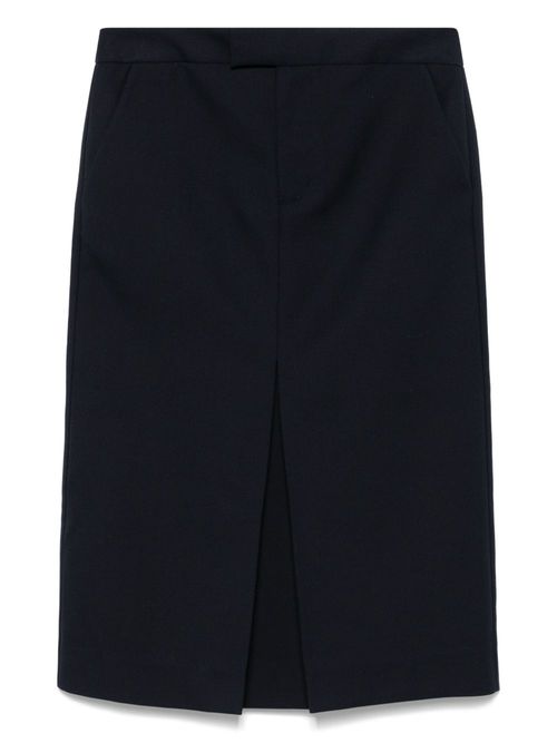 SHUSHU/TONG pencil midi skirt - Blue