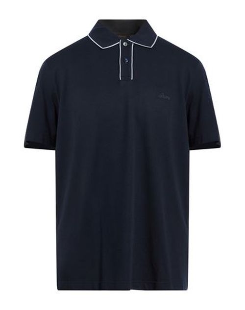 Man Polo shirt Midnight blue Size 4XL Cotton