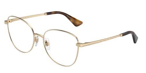 Dolce & Gabbana DG1355 1365 Women’s Eyeglasses Gold Size 55 - Blue Light Block Available