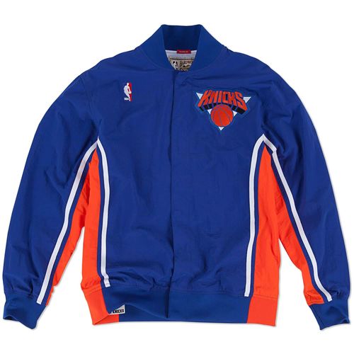 Men's NBA 1992-93 Authentic Warm Up Jacket New York Knicks