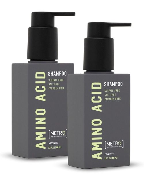 Travel Size 100Ml Amino Acid Shampoo - 2Pk