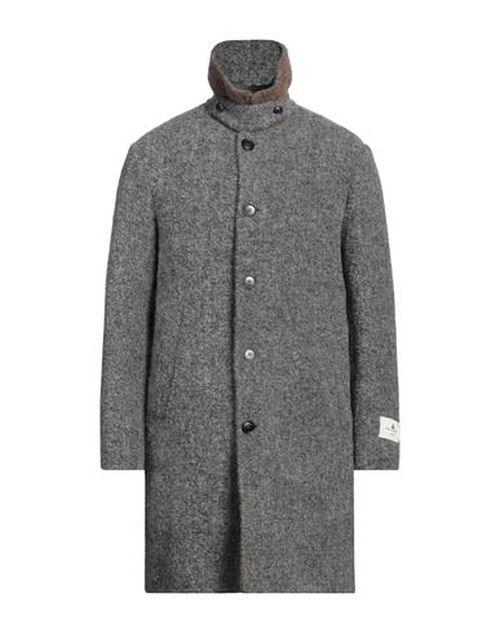 Peuterey Wool Man Coat Grey Size M Mohair wool, Alpaca wool, Virgin Wool, Polyamide