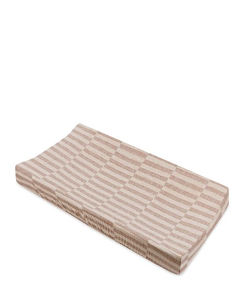 Quilted Changing Pad Cover in Muslin Cotton