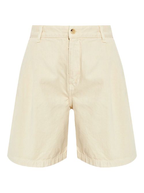 Maison Kitsuné cotton shorts - Neutrals