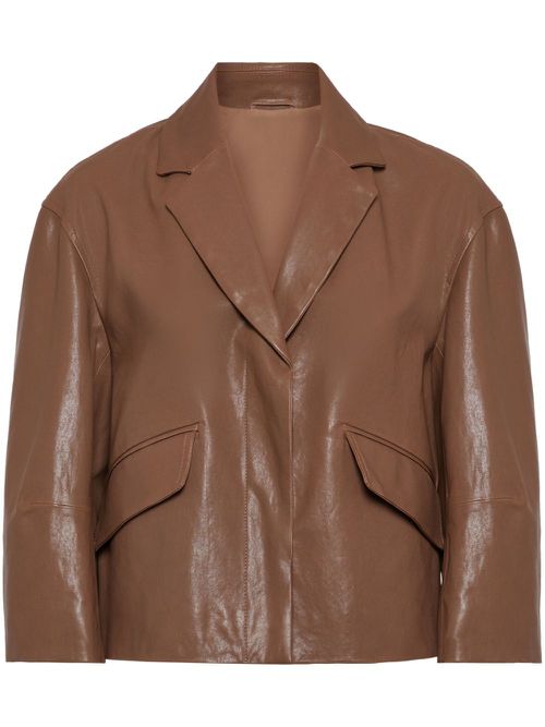 Leather jacket - Brown