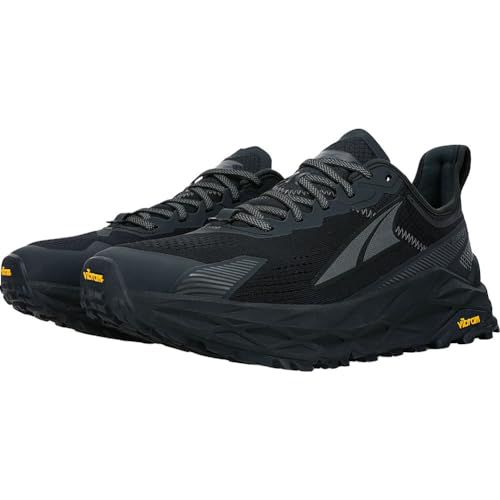 ALTRA Men's Olympus 5 Trail Running Shoe Black/Grey