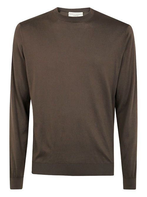 Filippo De Laurentiis cotton sweater - Brown