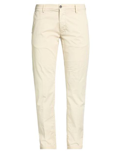 Re_hash Man Pants Beige Size 31 Cotton, Elastane