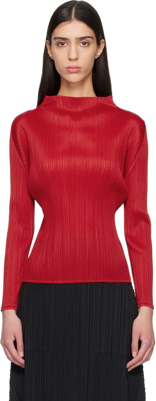 Red Monthly Colors November Top