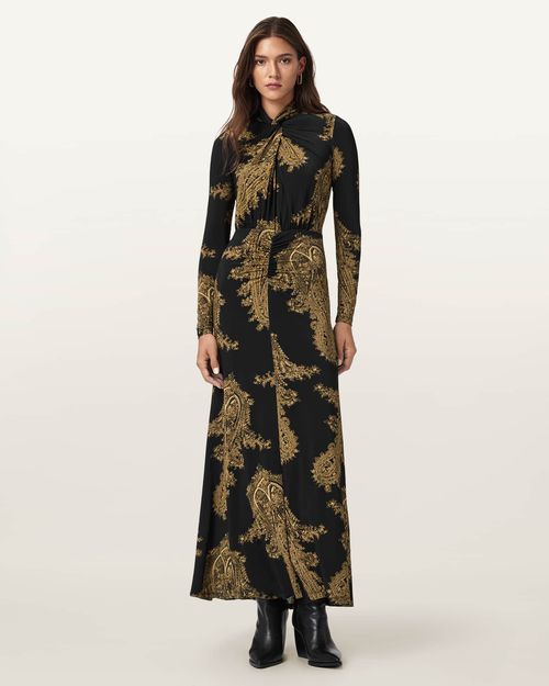 Mina A-Line Maxi Dress