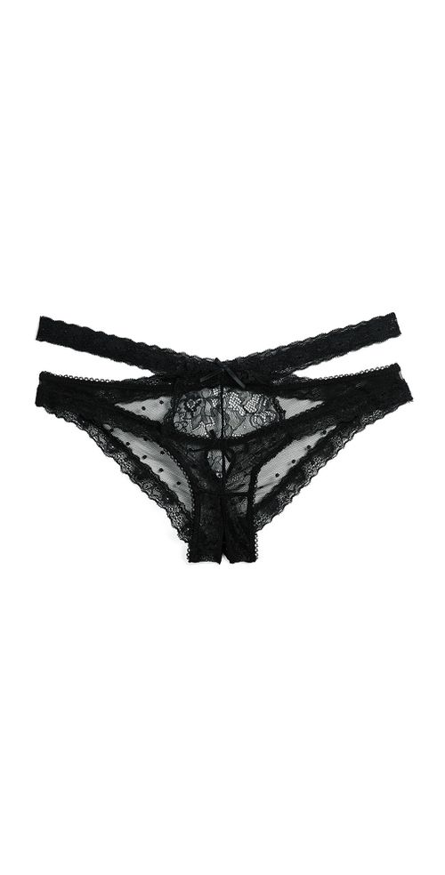 Nichole Lace Panties Black