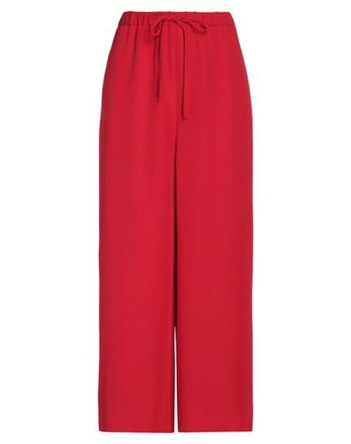 Woman Pants Red Size 4 Silk