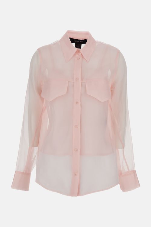 Light Pink Silk Shirt