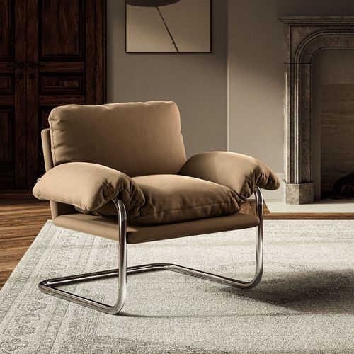 Modway Ansel Accent Chair, Taupe