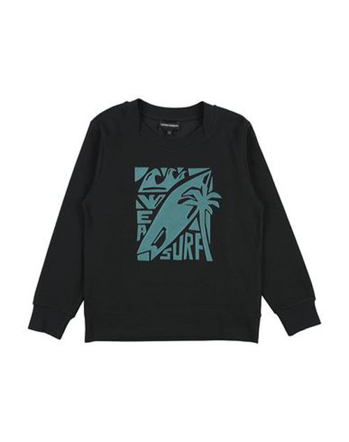 Kid Boy Sweatshirt Midnight blue Size 10 Cotton, Polyester, Elastane