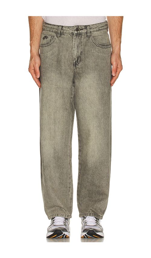 Worship Supplies Big Lounger Jean in Dirty Grey. 36 also , 32