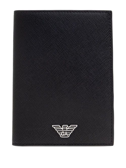 Eagle-logo cardholder - Black