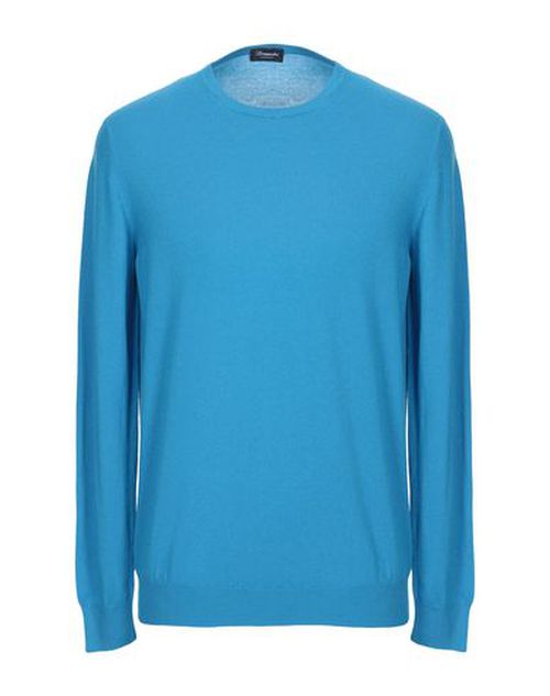 Man Sweater Azure Size 38 Cashmere